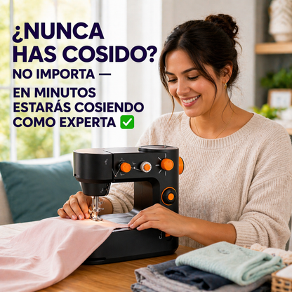 Maquina De Coser 12 Puntadas Premium + Kit Costura - Especial Día De Las Madres